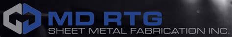 md rtg sheet metal fabrication inc|cutting edge materials processing corporation.